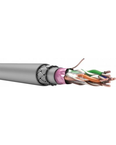 TechnoLAN F/UTP SWA PS Cat 5e ZH нг(A)-HF 2x2x0,52. Кабель «витая пара» (LAN) для структурированных систем связи. СПКБ-Техно в Нижнем Новгороде