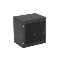 ШТ-НСр-12U-600-550-П-Ч (130411-01825). Шкаф телекоммуникационный 19 настенный 12U. ССД (Связьстройдеталь)