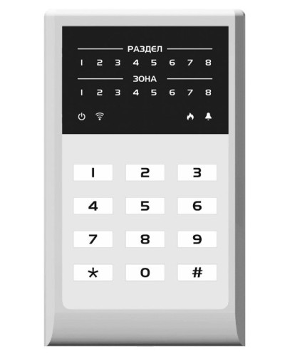 МИРАЖ-КД-04 (grey). Кнопочная кодовая панель. Стелс НПП в Нижнем Новгороде