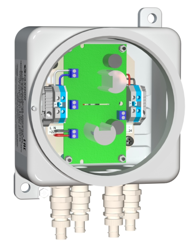 БПУ-2-220VAC-24VDC/2,0A ВБ. Блок питания уличный взрывозащищенный. Тахион в Нижнем Новгороде