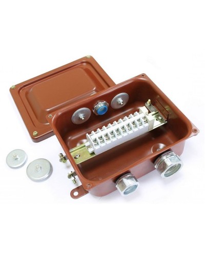 ККМА-10 У2 IP54 (zeta30372). Коробка клеммная металлическая с муфтами АТК для трубной электропроводки. ЗЭТА в Нижнем Новгороде