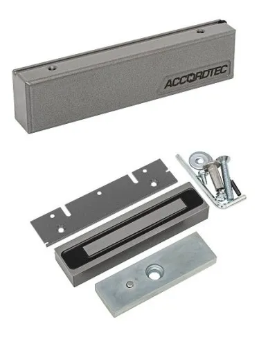 ML-200K-3 Premium Grey с планкой. Замок электромагнитный. AccordTec в Нижнем Новгороде