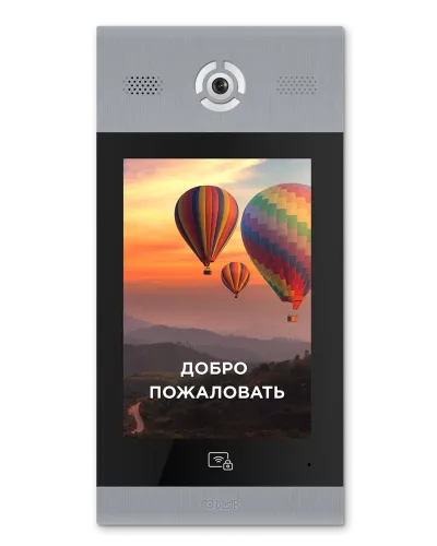 AA-14FB SILVER. Вызывная панель подъездного IP-домофона. BAS-IP в Нижнем Новгороде