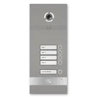 BI-04FB SILVER. Вызывная панель IP-домофона. BAS-IP