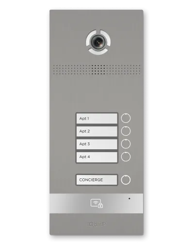 BI-04FB SILVER. Вызывная панель IP-домофона. BAS-IP в Нижнем Новгороде