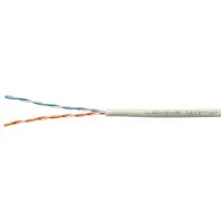 UTP-2P-Cat.5e-SOLID-GY-LIGHT-100 (11078c-5). Кабель «витая пара» (LAN) для структурированных систем связи. CABEUS