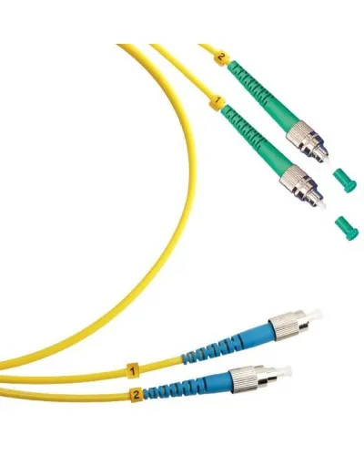 FOP(d)-9-FC/APC-FC/UPC-15m (8108c). Патч-корд оптический. CABEUS в Нижнем Новгороде