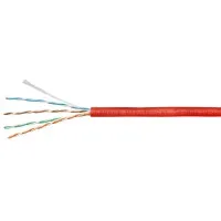 UTP-4P-Cat.5e-SOLID-LSZH-RD (9778c). Кабель «витая пара» (LAN) для структурированных систем связи. CABEUS