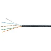 UTP-4P-Cat.6-SOLID-OUT-LSZH-UV-100 (9641c-5). Кабель «витая пара» (LAN) для структурированных систем связи. CABEUS