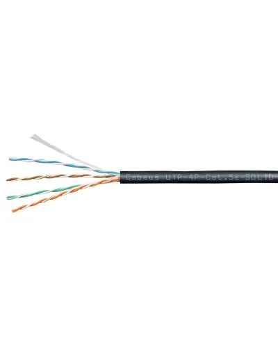 UTP-4P-Cat.6-SOLID-OUT-LSZH-UV-100 (9641c-5). Кабель «витая пара» (LAN) для структурированных систем связи. CABEUS в Нижнем Новгороде