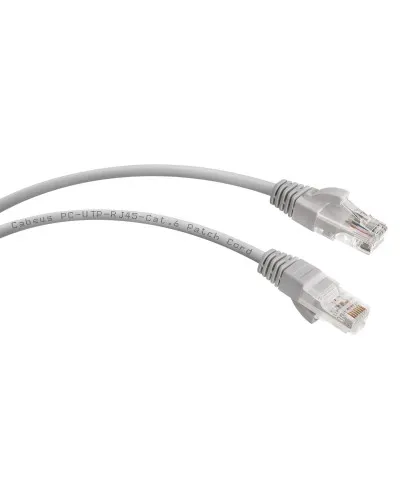 PC-UTP-RJ45-Cat.6-2m (7268c), серый. Патч-корд медный. CABEUS в Нижнем Новгороде
