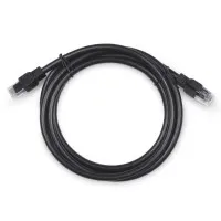 PC-ARM-FTP-RJ45-Cat.6a-10m-PE (10142c), чёрный. Патч-корд медный. CABEUS