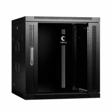 SH-05F-12U60/35-R-BK (10756c). Шкаф телекоммуникационный 19 настенный 12U. CABEUS