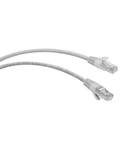 PC-SSTP-RJ45-Cat.6a-1.5m-LSZH (7902c), серый. Патч-корд медный. CABEUS в Нижнем Новгороде