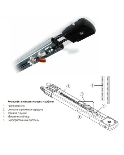 CAME V0682. Профиль направляющий. CAME в Нижнем Новгороде