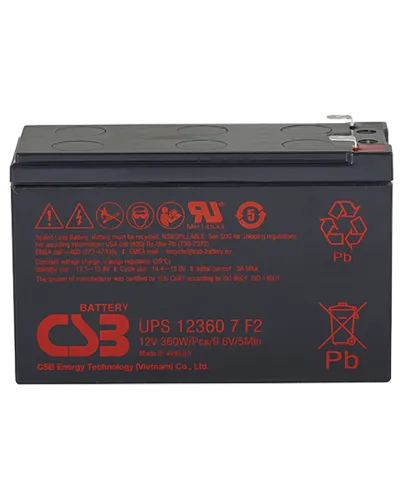 CSB UPS 123607. Аккумулятор герметичный свинцово-кислотный. CSB в Нижнем Новгороде