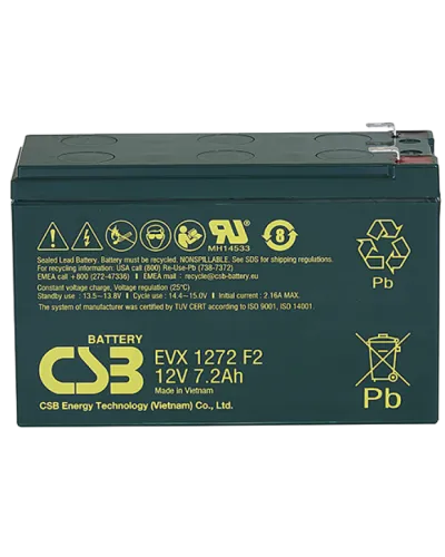 CSB EVX 1272. Аккумулятор герметичный свинцово-кислотный. CSB в Нижнем Новгороде