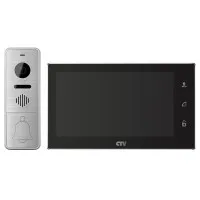 CTV-DP4706AHD B (чёрный). Комплект видеодомофона. CTV