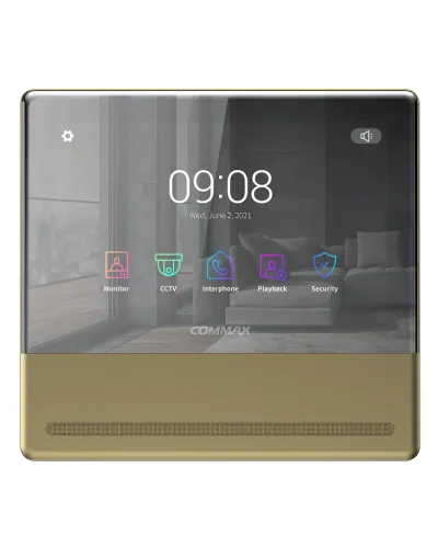 CDV-70QT/XL (золото). Монитор видеодомофона цветной. Commax в Нижнем Новгороде