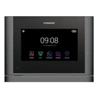 CDV-704MF/VZ (темное серебро) Black Smog. Монитор видеодомофона цветной. Commax
