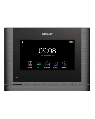 CDV-704MF/VZ (темное серебро) Black Smog. Монитор видеодомофона цветной. Commax в Нижнем Новгороде