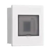 Корпус ЩРВ-М 4 модуля IP41 встраиваемый прозрачная дверь (31070DEK). Корпус пластиковый. DEKraft