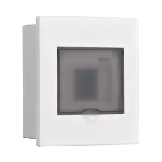 Корпус ЩРВ-М 4 модуля IP41 встраиваемый прозрачная дверь (31070DEK). Корпус пластиковый. DEKraft