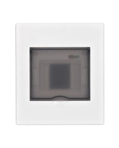Корпус ЩРН-П 4 модуля IP41 навесной прозрачная дверь (31060DEK). Корпус пластиковый. DEKraft в Нижнем Новгороде