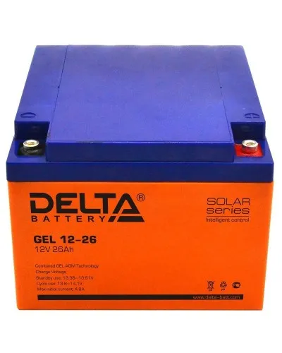 Delta GEL 12-26. Аккумулятор герметичный свинцово-кислотный. Delta в Нижнем Новгороде