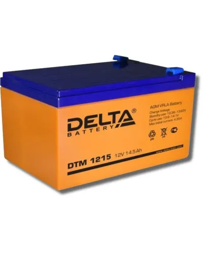 Delta DTM 1215. Аккумулятор герметичный свинцово-кислотный. Delta в Нижнем Новгороде