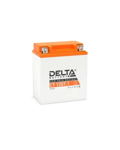 Delta CT 1207.1. Аккумулятор герметичный свинцово-кислотный стартерный. Delta в Нижнем Новгороде