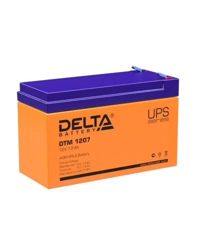 Delta DTM 1207. Аккумулятор герметичный свинцово-кислотный. Delta в Нижнем Новгороде