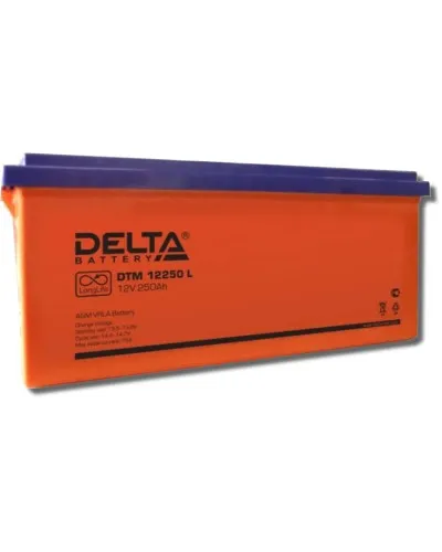 Delta DTM 12250 L. Аккумулятор герметичный свинцово-кислотный. Delta в Нижнем Новгороде