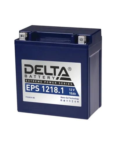 Delta EPS 1218.1. Аккумулятор герметичный свинцово-кислотный стартерный. Delta в Нижнем Новгороде