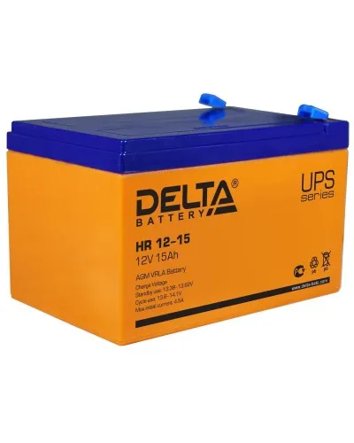 Delta HR 12-15. Аккумулятор герметичный свинцово-кислотный. Delta в Нижнем Новгороде