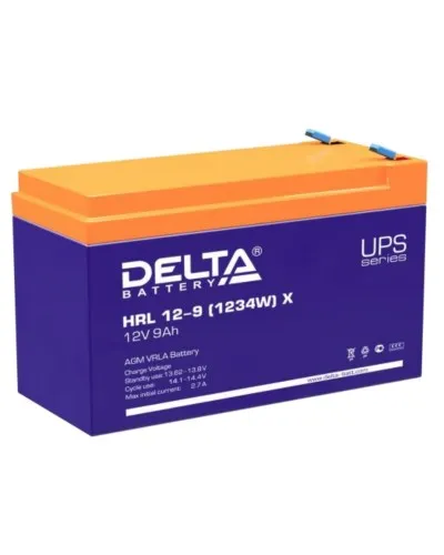 Delta HRL 12-9 X (1234W). Аккумулятор герметичный свинцово-кислотный. Delta в Нижнем Новгороде