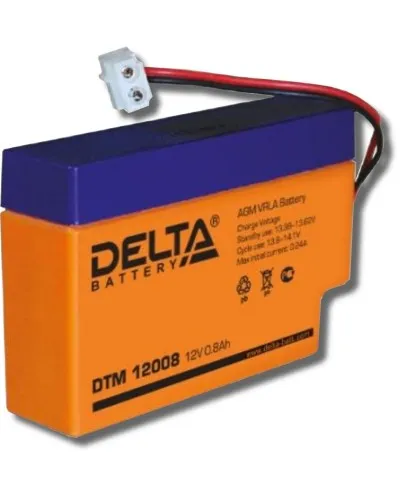 Delta DTM 12008. Аккумулятор герметичный свинцово-кислотный. Delta в Нижнем Новгороде