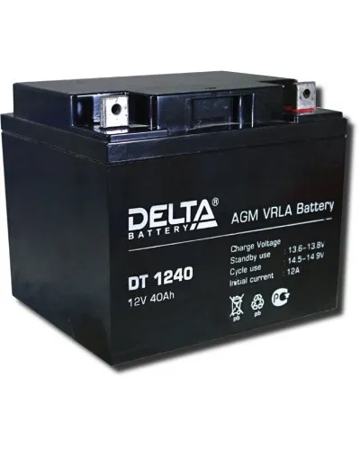 Delta DT 1240. Аккумулятор герметичный свинцово-кислотный. Delta в Нижнем Новгороде