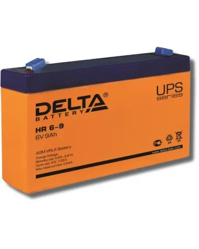 Delta HR 6-9. Аккумулятор герметичный свинцово-кислотный. Delta в Нижнем Новгороде