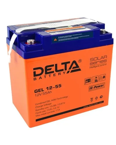 Delta GEL 12-55. Аккумулятор герметичный свинцово-кислотный. Delta в Нижнем Новгороде