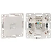 Стокгольм Механизм Розетки RJ-45 1-местной (EYK01-035-10). Механизм Розетки RJ-45 1-местной. EKF