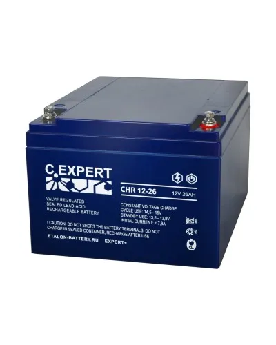 C.EXPERT CHR 12-26. Аккумулятор герметичный свинцово-кислотный. EXPERT в Нижнем Новгороде
