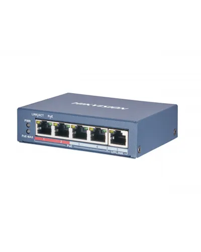 DS-3E0105P-E(B). Коммутатор с питанием POE. Hikvision в Нижнем Новгороде
