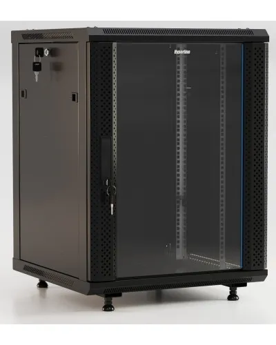 TWB-FC-1245-GP-RAL9004. Шкаф телекоммуникационный 19 настенный 12U. Hyperline в Нижнем Новгороде