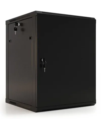 TWB-0445-SR-RAL9004. Шкаф телекоммуникационный 19 настенный 4U. Hyperline в Нижнем Новгороде