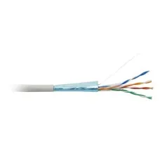 FUTP4-C5E-S24-IN-PVC-GY-305. Кабель «витая пара» (LAN) для структурированных систем связи. Hyperline