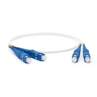 FC-D2-9A1-SC/UR-SC/UR-H-1M-LSZH-WH. Патч-корд волоконно-оптический SC-SC. Hyperline