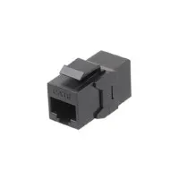 CA2-KJ-C6-BK. Проходной адаптер. Hyperline