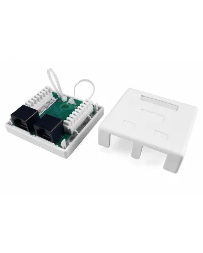 SB1-2-8P8C-C6-WH. Розетка RJ-45. Hyperline в Нижнем Новгороде