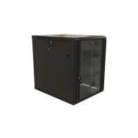 TWB-2268-GP-RAL9004. Шкаф телекоммуникационный 19 настенный 22U. Hyperline